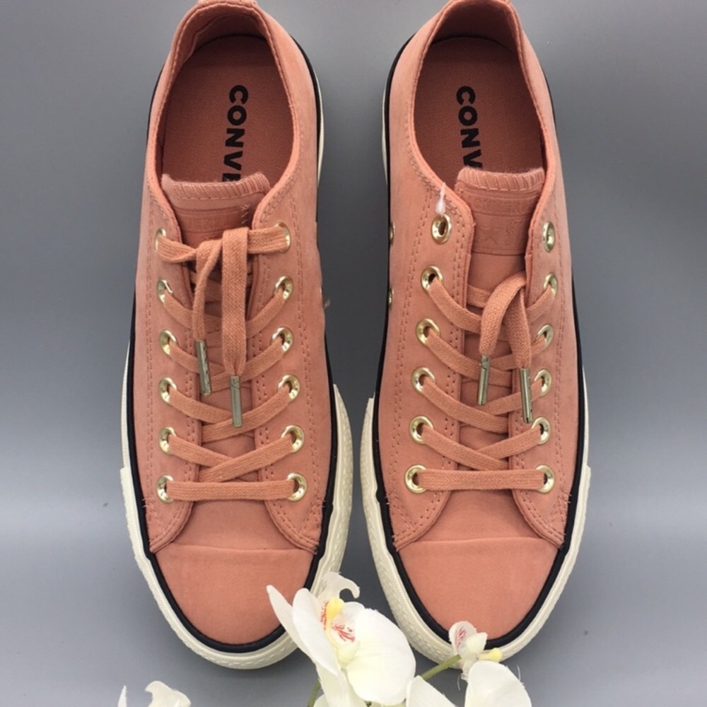 Converse CTAS LIFT OX pink blush/blue/egret - Picture 3 of 8